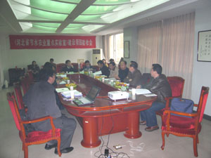 河北省科技厅穆铁学副厅长出席了验收会